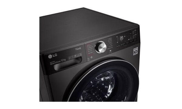 LG - F4V9BWP2EE 12Kg |Washer | TurboWash™360˚ | AIDD™ | Steam+™ - Image 8