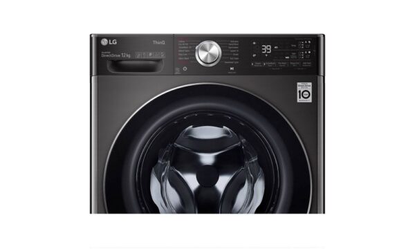 LG - F4V9BWP2EE 12Kg |Washer | TurboWash™360˚ | AIDD™ | Steam+™ - Image 9