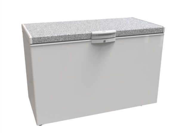 BEKO - HS455 KE CHEST FREEZER, 386L - WHITE