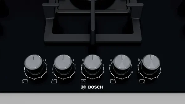 BOSCH - PPQ9B6O90M SERIES 6 GAS HOB 90 CM TEMPERED GLASS, BLACK - Image 6