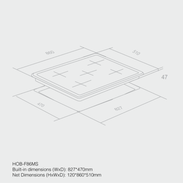 HAIER - F86MS TOPCOOKER HOB - Image 2